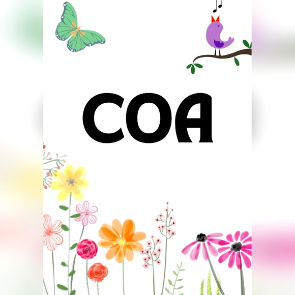 COA - Picture 1 of 1